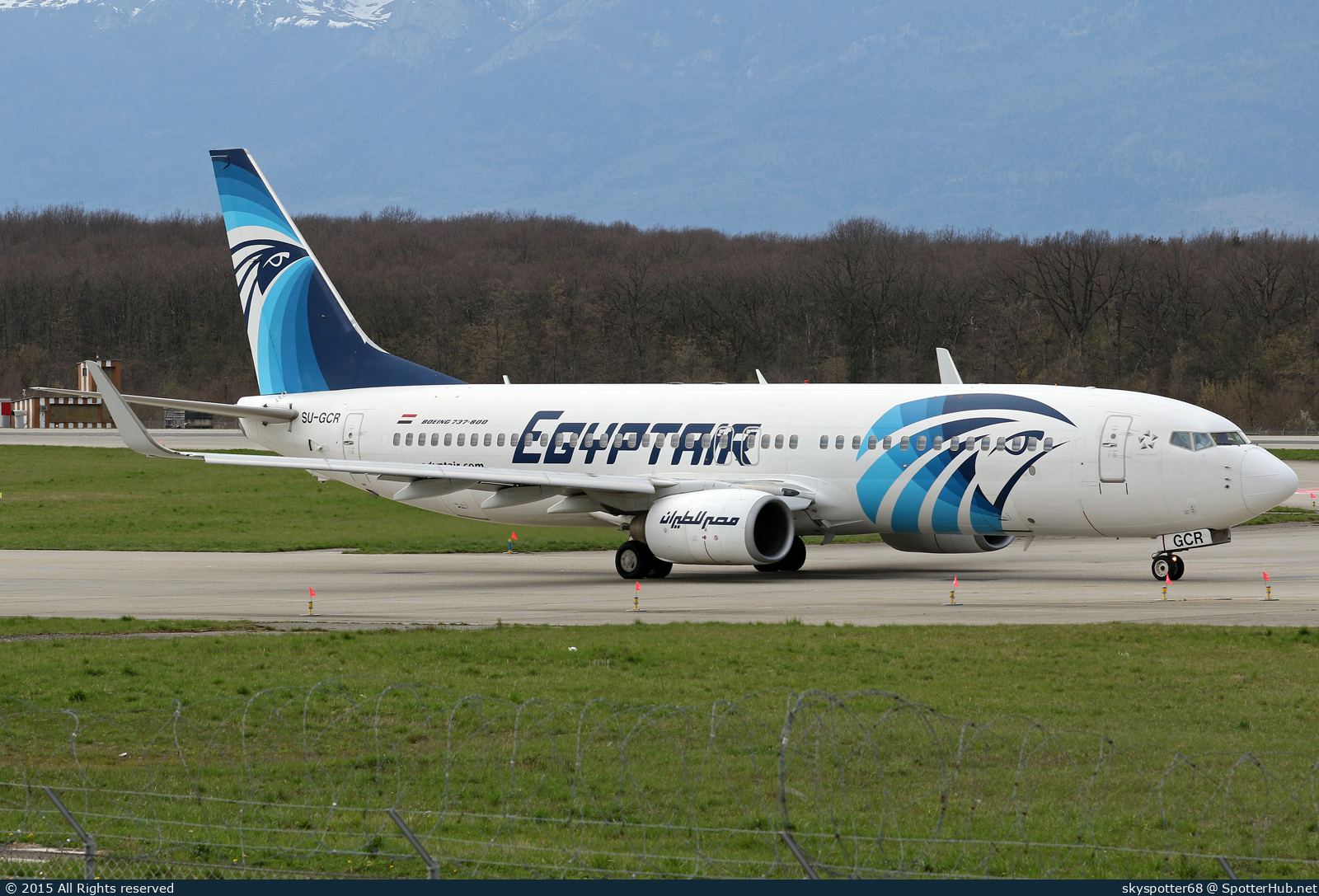 Photo of SU-GCR - Boeing 737-866 operated by Egyptair