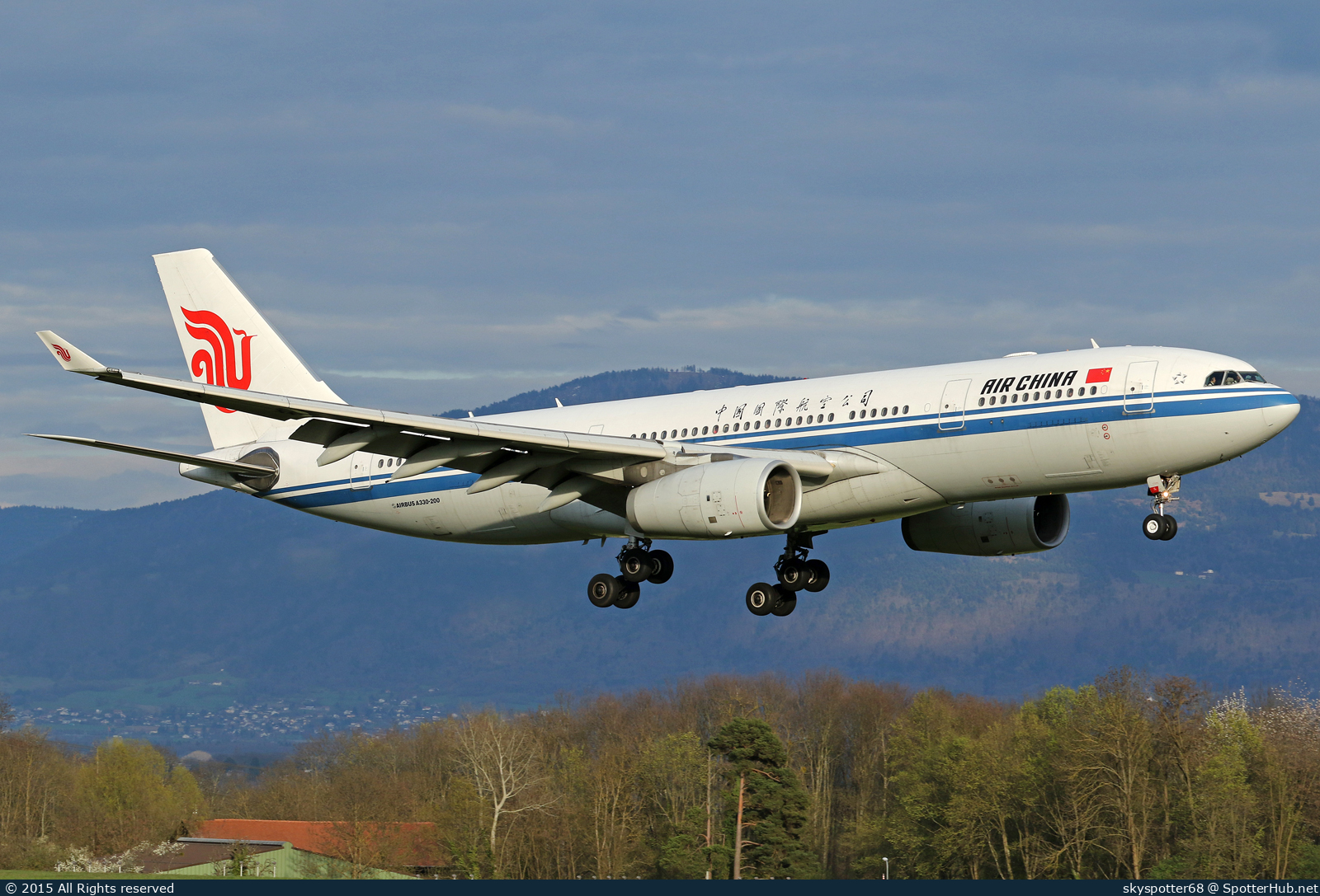 Photo of B-6115 - Airbus A330-243 operated by Air China