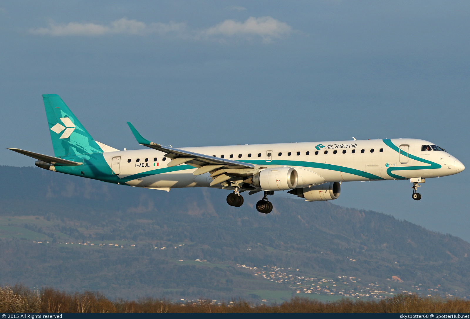 Photo of I-ADJL - Embraer ERJ-195LR operated by Air Dolomiti
