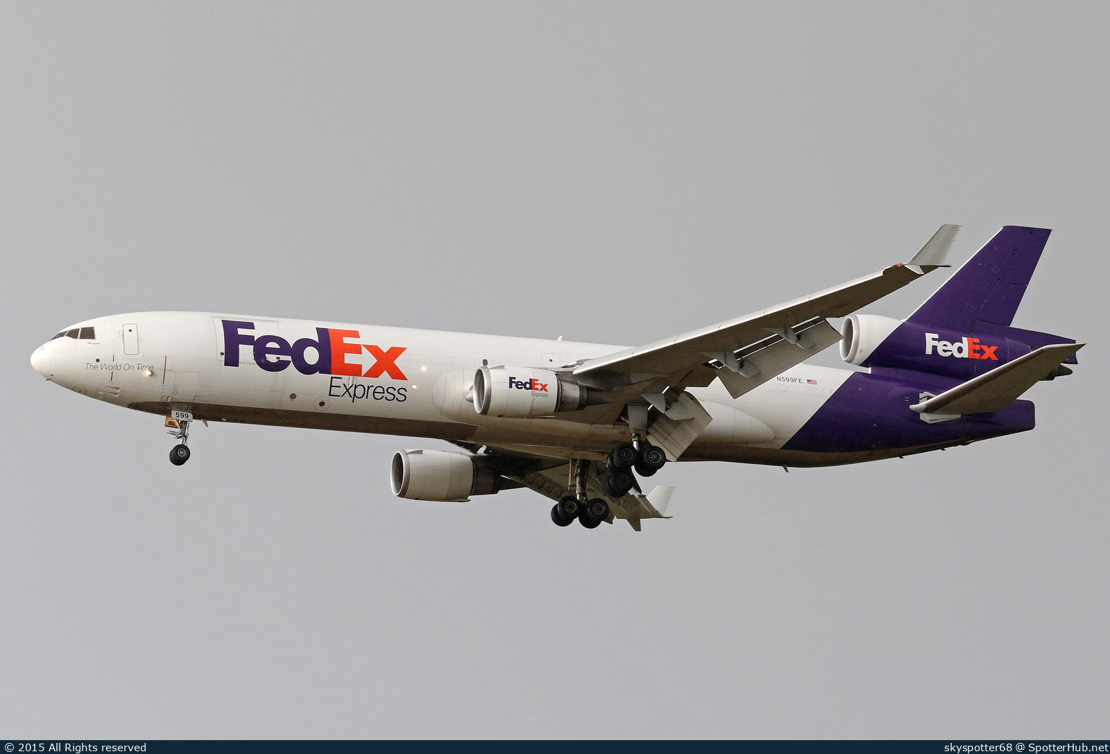 Photo of N599FE - McDonnell Douglas MD-11(F) operated by FedEx