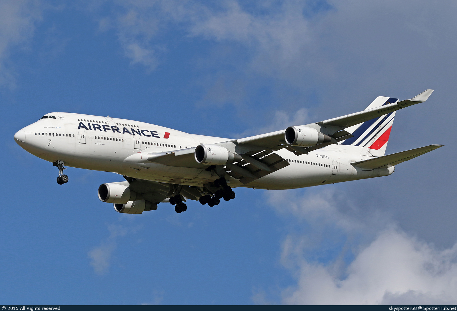 Photo of F-GITH - Boeing 747-428 operated by Air France