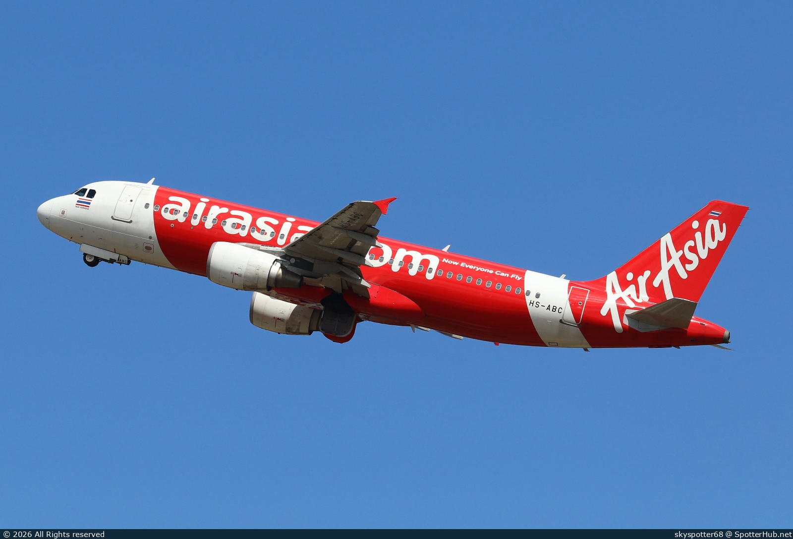 Photo of HS-ABC - Airbus A320-216 operated by Thai AirAsia