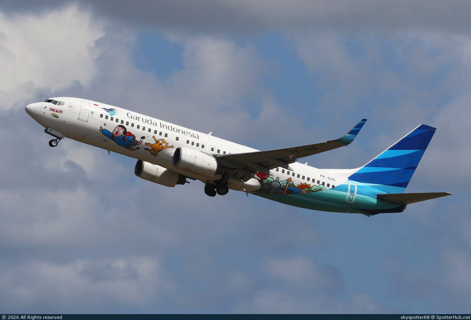 Photo of PK-GUG - Boeing 737-8U3 operated by Garuda Indonesia