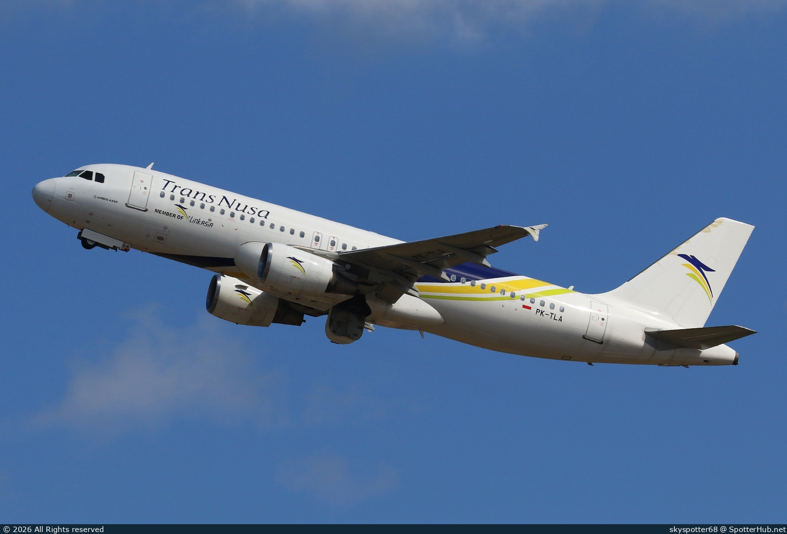 Photo of PK-TLA - Airbus A320-214 operated by TransNusa