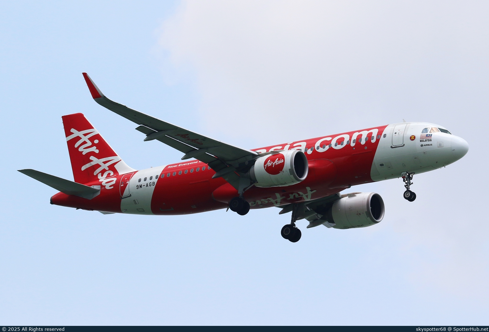 Photo of 9M-AGB - Airbus A320-251N operated by AirAsia
