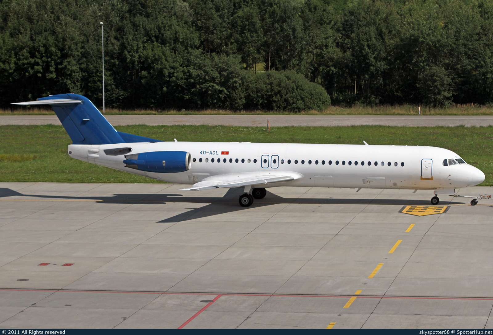 Photo of 4O-AOL - Fokker 100 operated by Montenegro Airlines