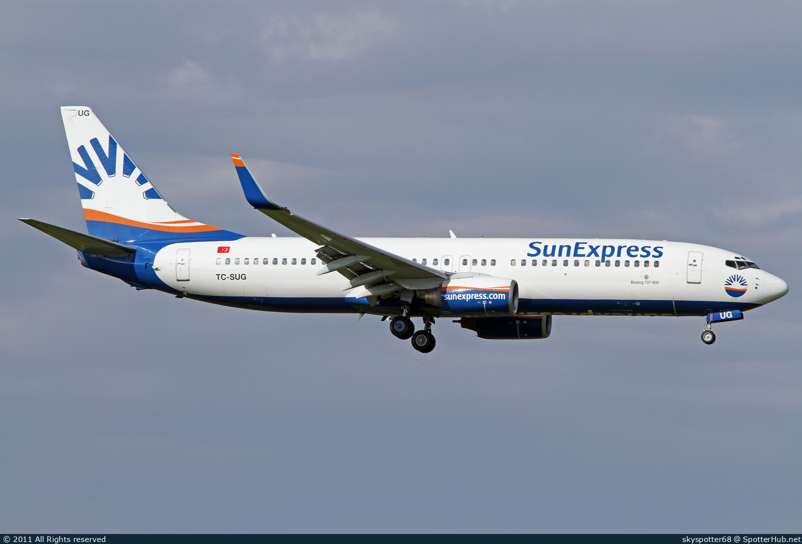 Photo of TC-SUG - Boeing 737-8CX operated by SunExpress