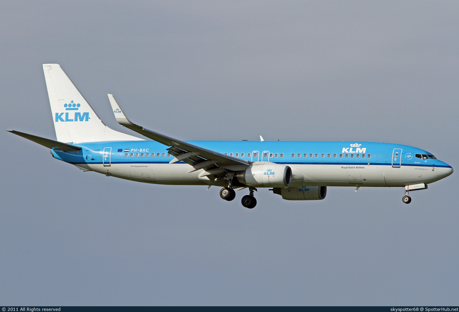 Photo of PH-BXC - Boeing 737-8K2 operated by KLM Royal Dutch Airlines