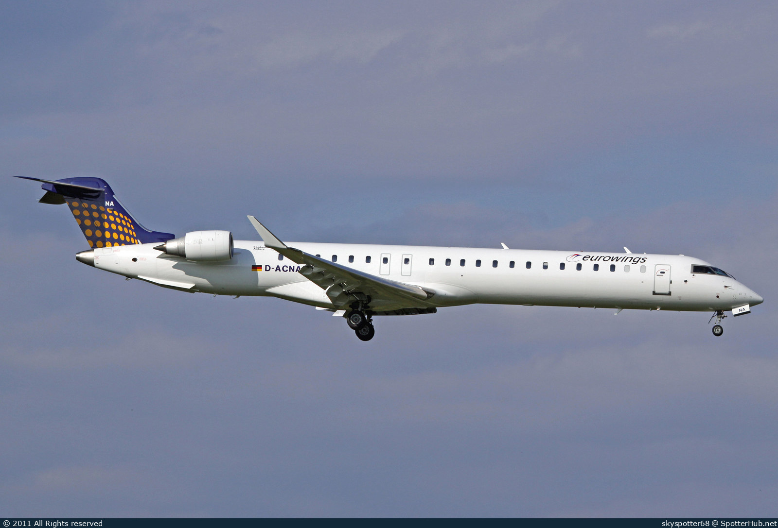 Photo of D-ACNA - Bombardier CRJ-900LR operated by Eurowings