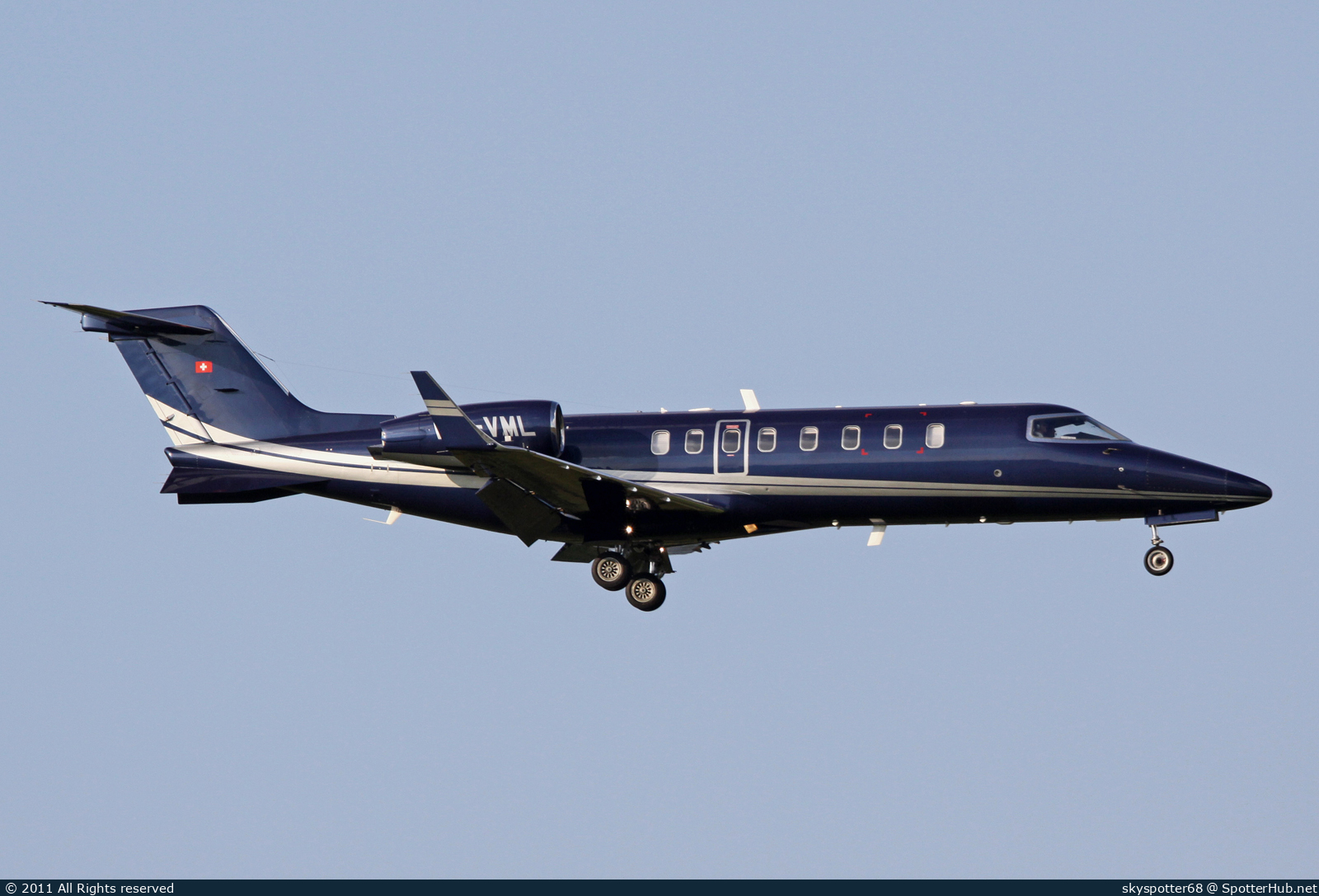 Photo of HB-VML - Bombardier Learjet 45 operated by Jet-Link