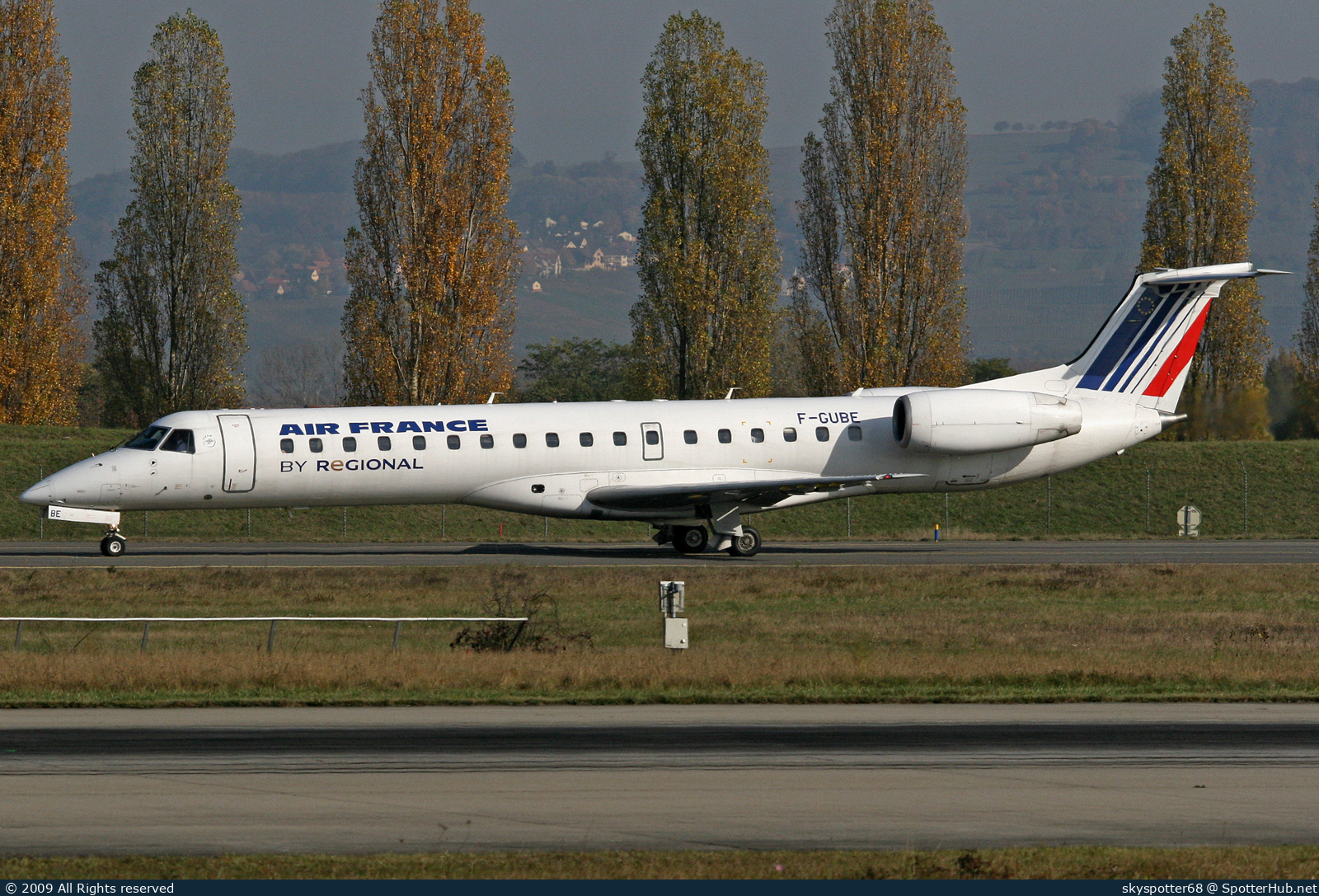 Photo of F-GUBE - Embraer ERJ-145MP operated by Air France (opb Régional)