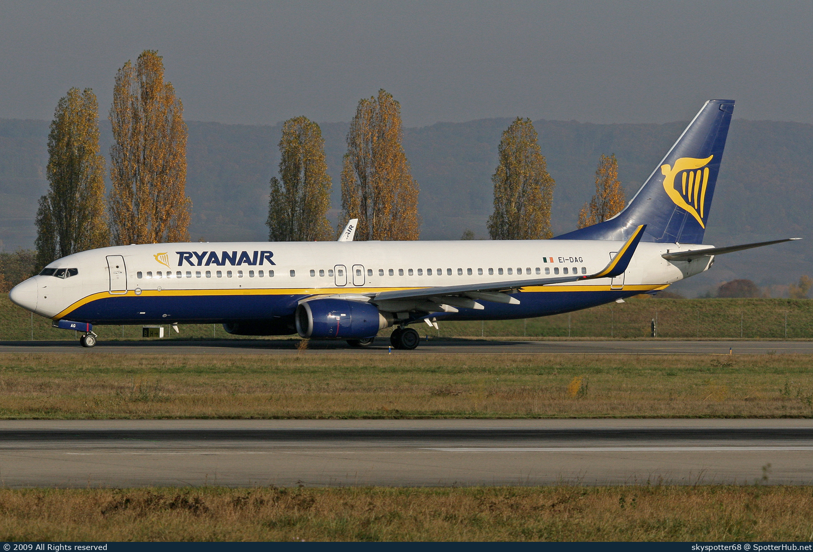 Photo of EI-DAG - Boeing 737-8AS operated by Ryanair