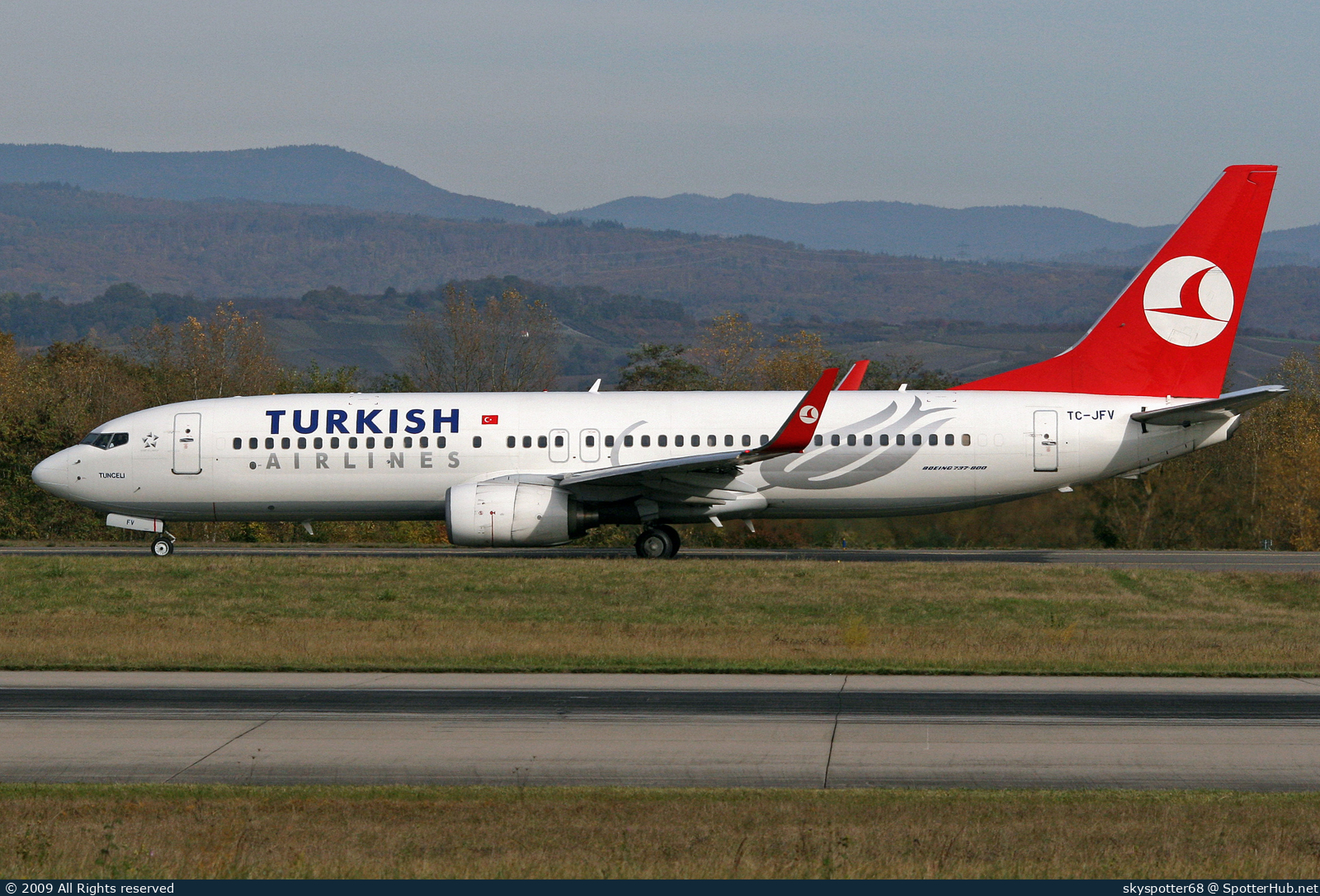 Photo of TC-JFV - Boeing 737-8F2 operated by Turkish Airlines