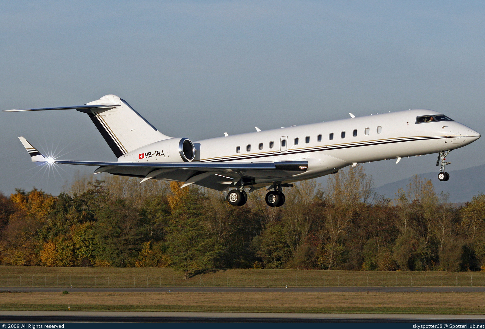 Photo of HB-INJ - Bombardier Global Express operated by ExecuJet Charter