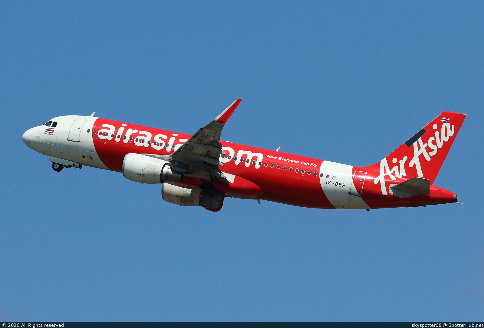 Photo of HS-BBP - Airbus A320-216 operated by Thai AirAsia
