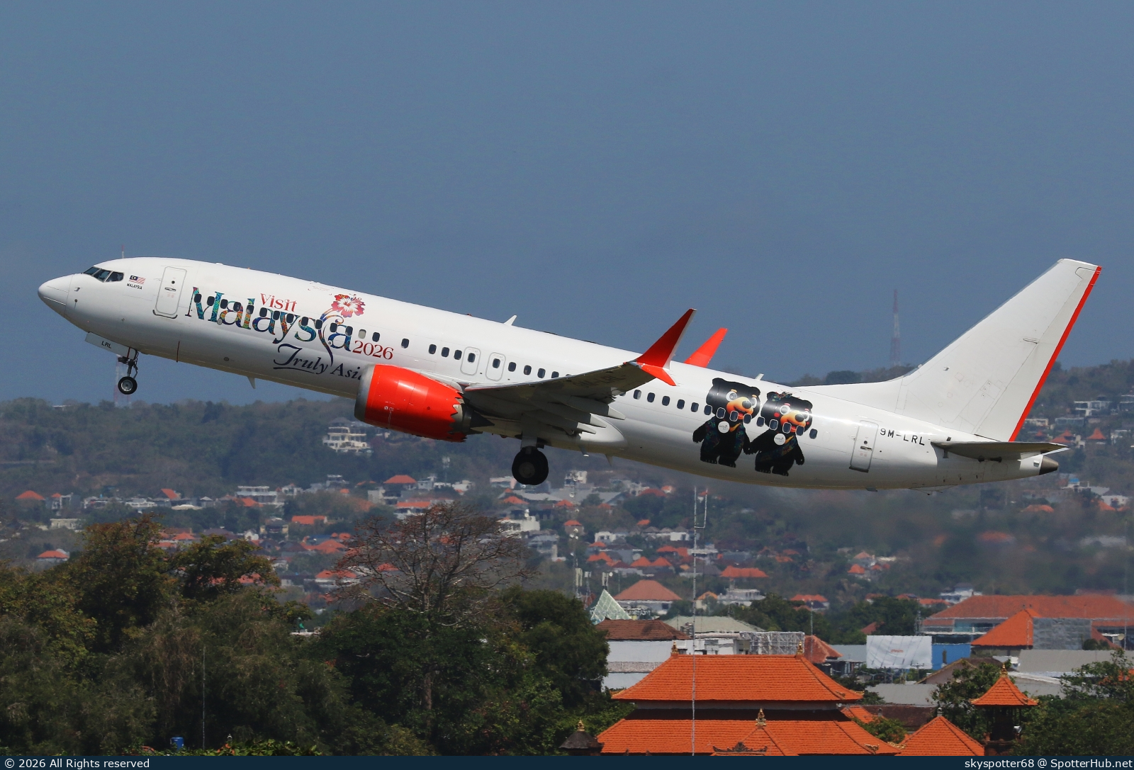 Photo of 9M-LRL - Boeing 737 MAX 8 operated by Batik Air Malaysia
