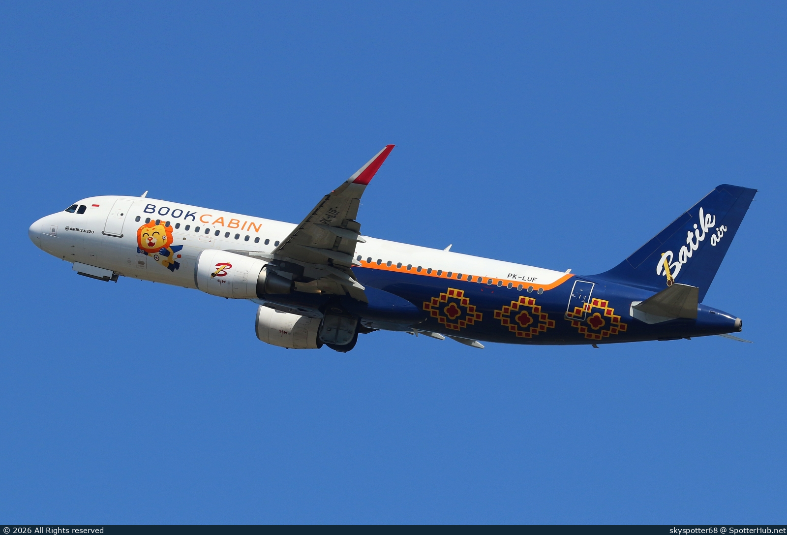 Photo of PK-LUF - Airbus A320-214 operated by Batik Air