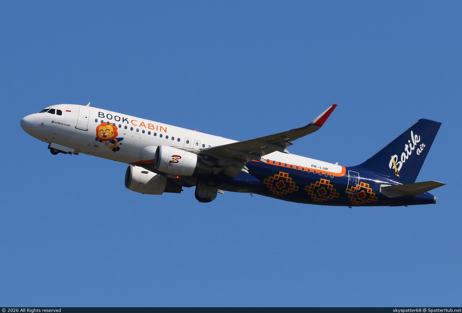 Photo of PK-LUP - Airbus A320-214 operated by Batik Air