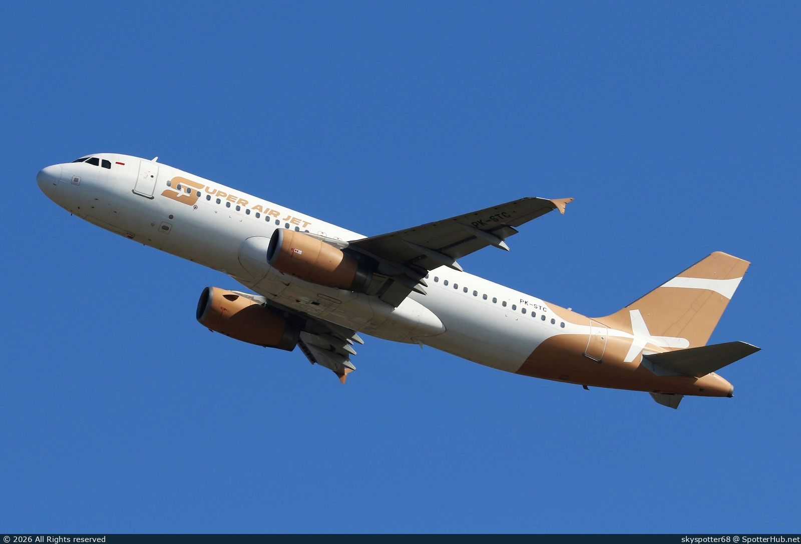 Photo of PK-STC - Airbus A320-232 operated by Super Air Jet