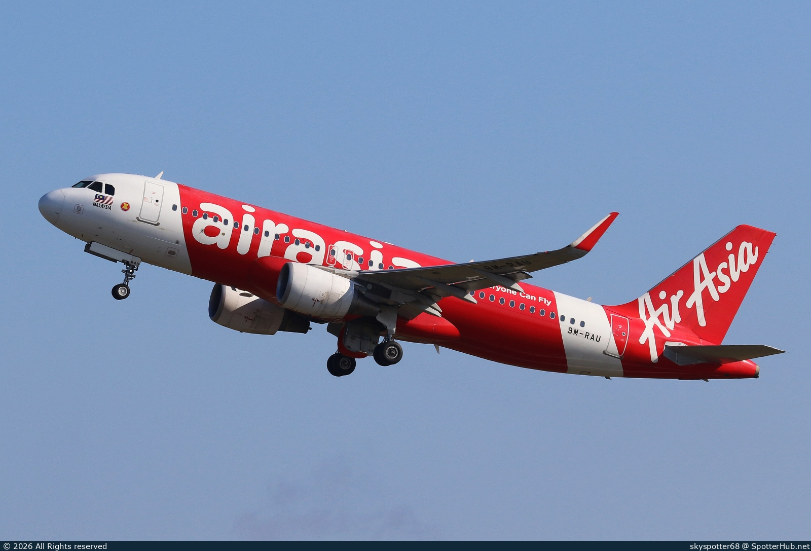 Photo of 9M-RAU - Airbus A320-216 operated by AirAsia