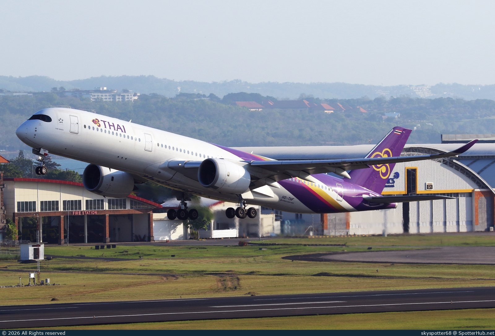 Photo of HS-THF - Airbus A350-941 operated by Thai Airways International