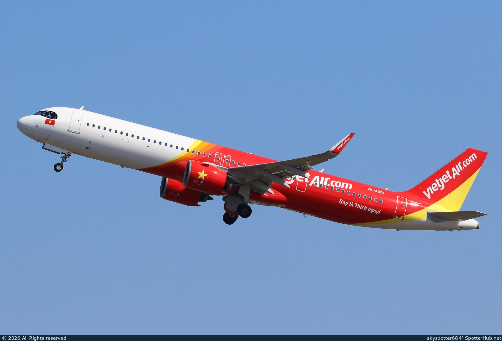 Photo of VN-A201 - Airbus A321-271NX operated by VietJet Air