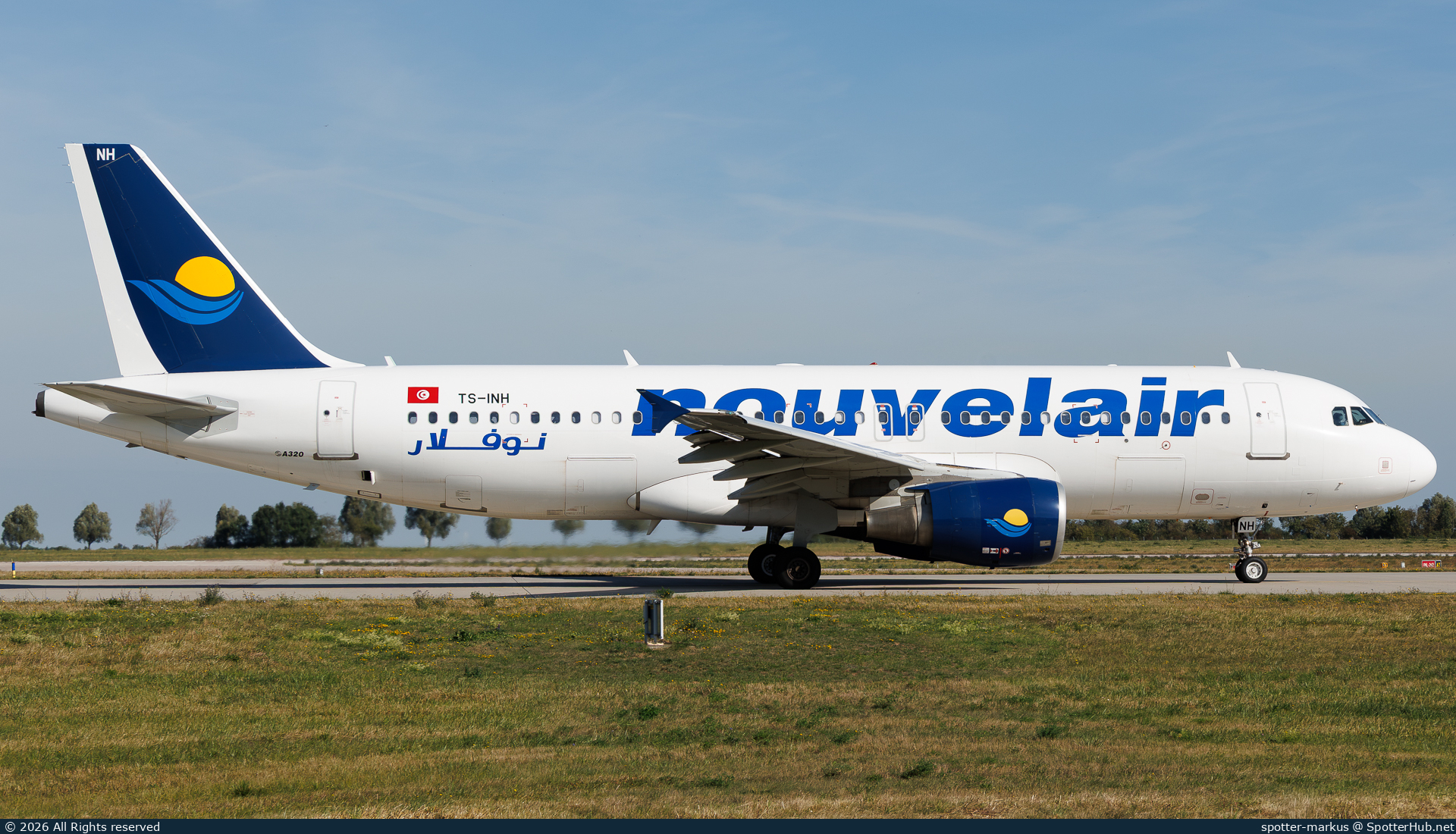 Photo of TS-INH - Airbus A320-214 operated by Nouvelair