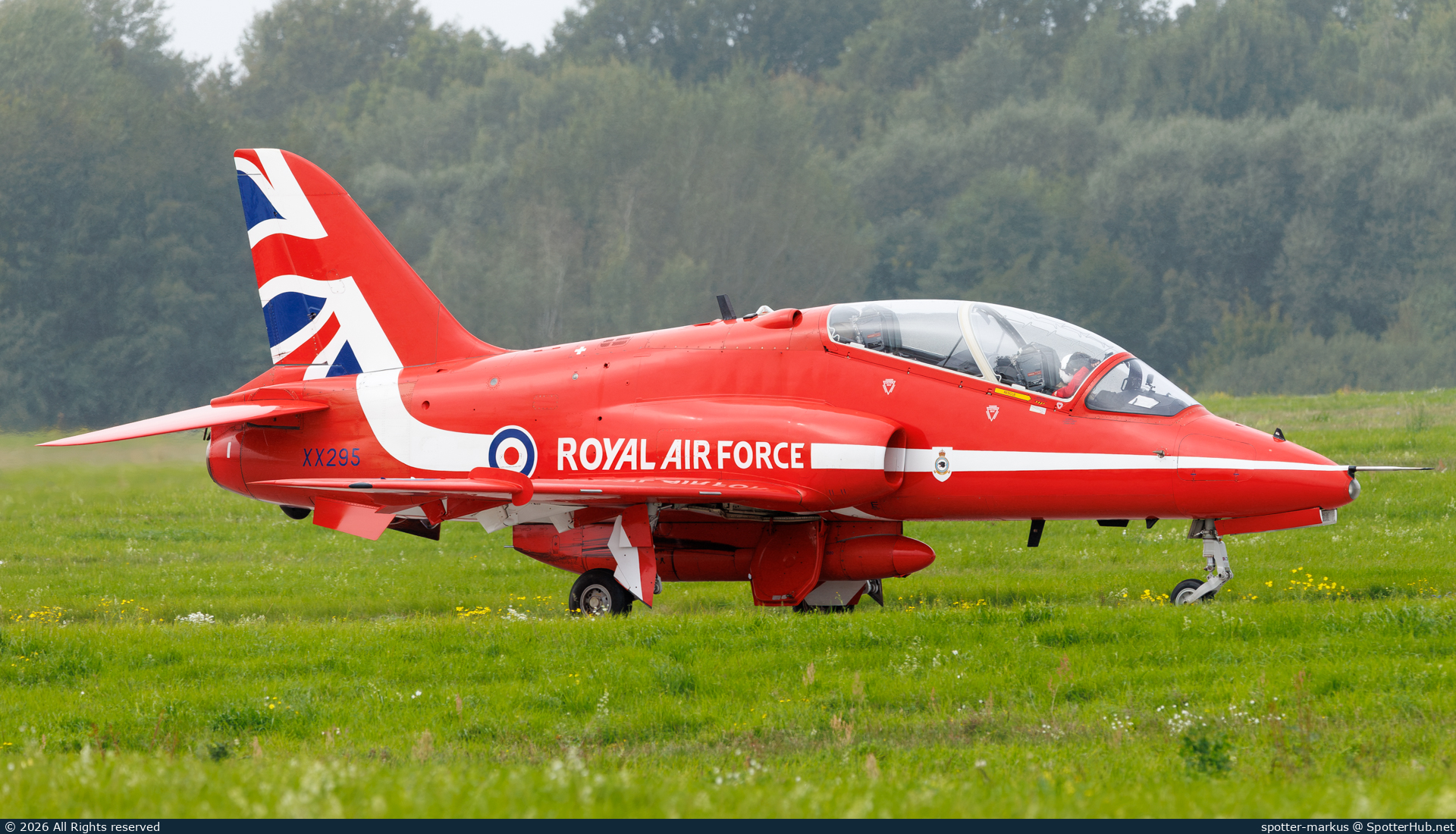 Photo of XX295 - British Aerospace Hawk T1W operated by Royal Air Force