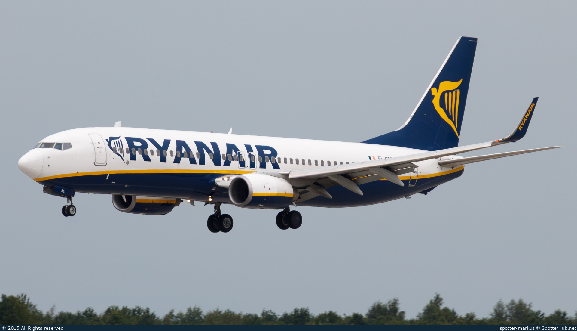 Photo of EI-EBE - Boeing 737-8AS operated by Ryanair