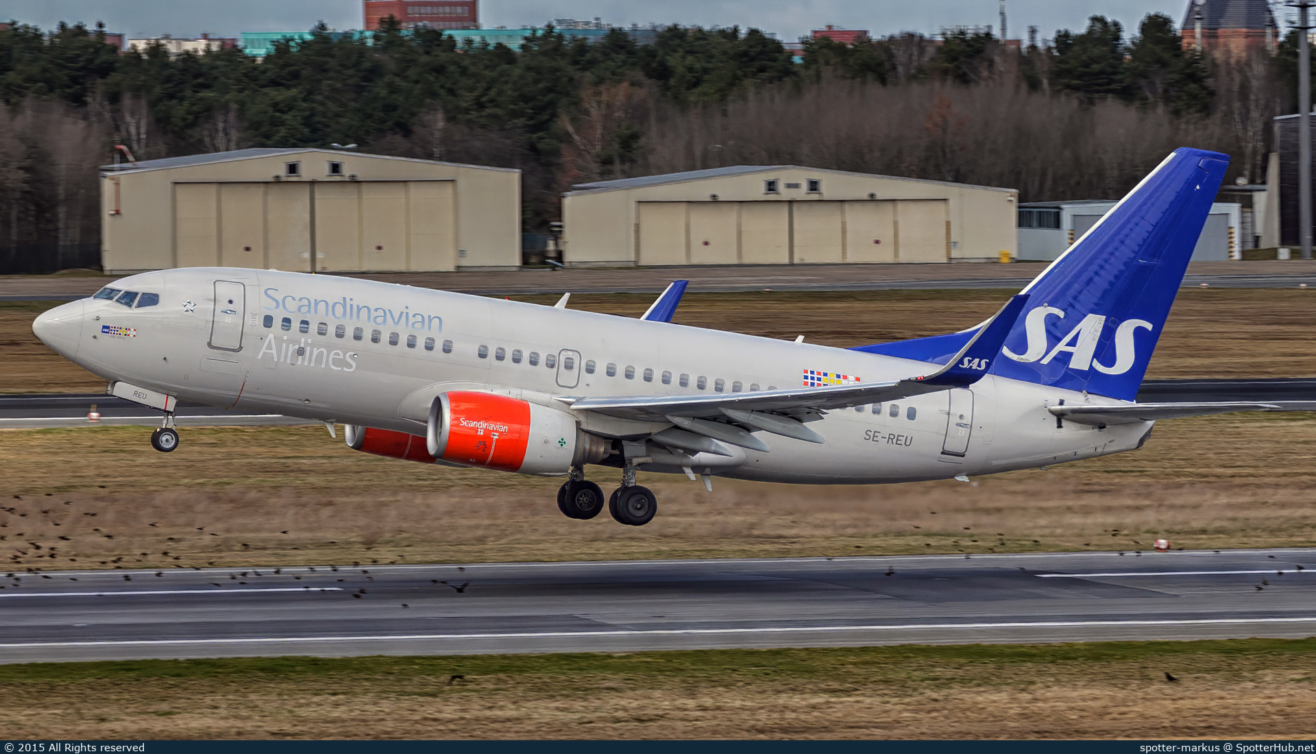 Photo of SE-REU - Boeing 737-76N operated by SAS Scandinavian Airlines