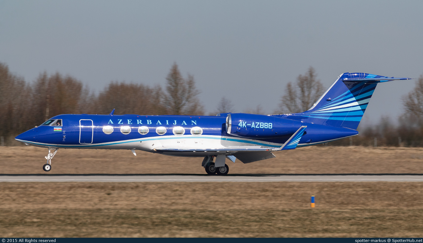 Photo of 4K-AZ888 - Gulfstream GIV-X (G450) operated by Government of Azerbaijan