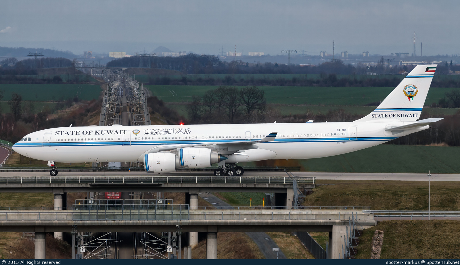 Photo of 9K-GBB - Airbus A340-541 operated by Government of Kuwait