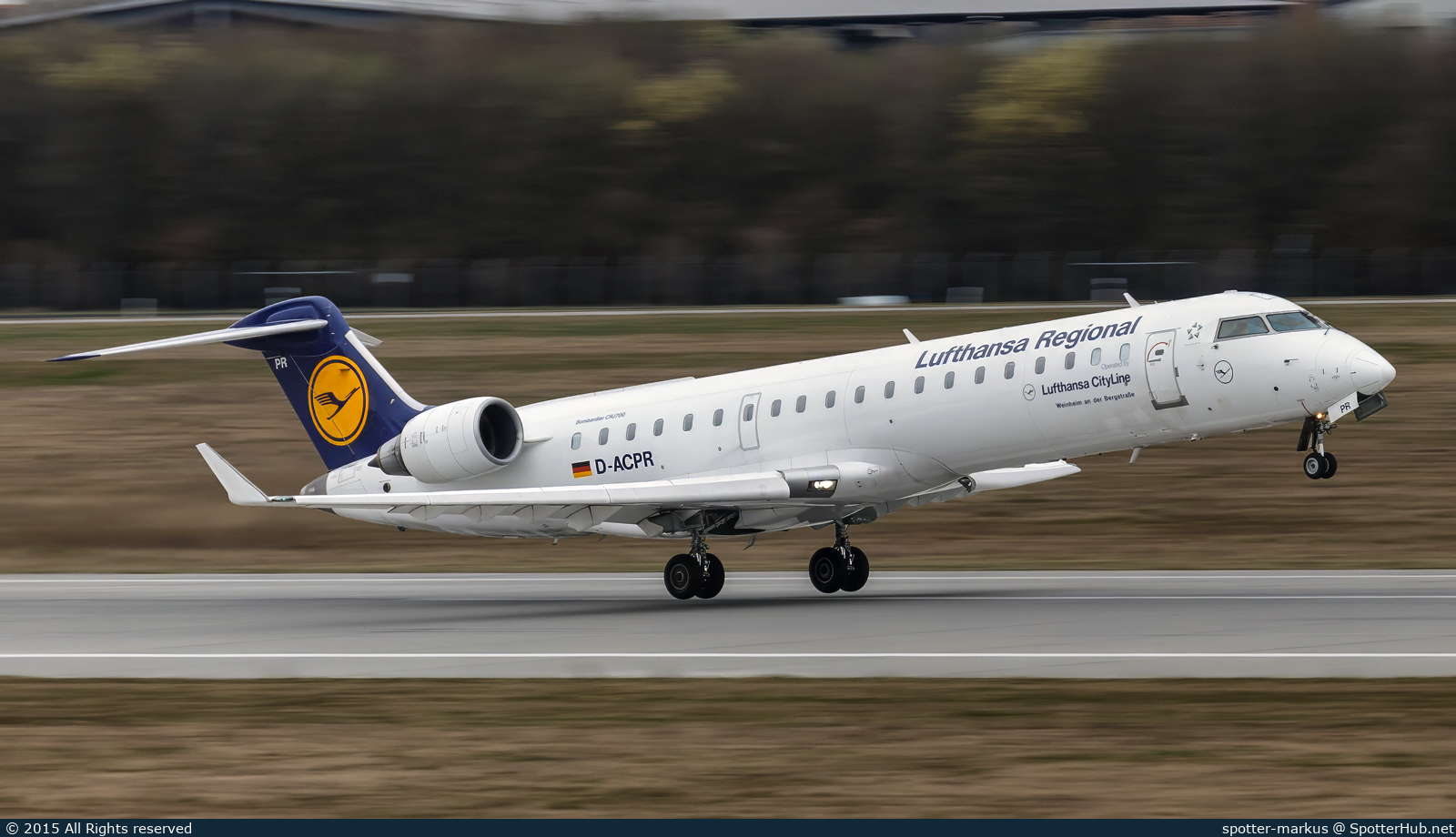 Photo of D-ACPR - Bombardier CRJ-701ER operated by Lufthansa CityLine