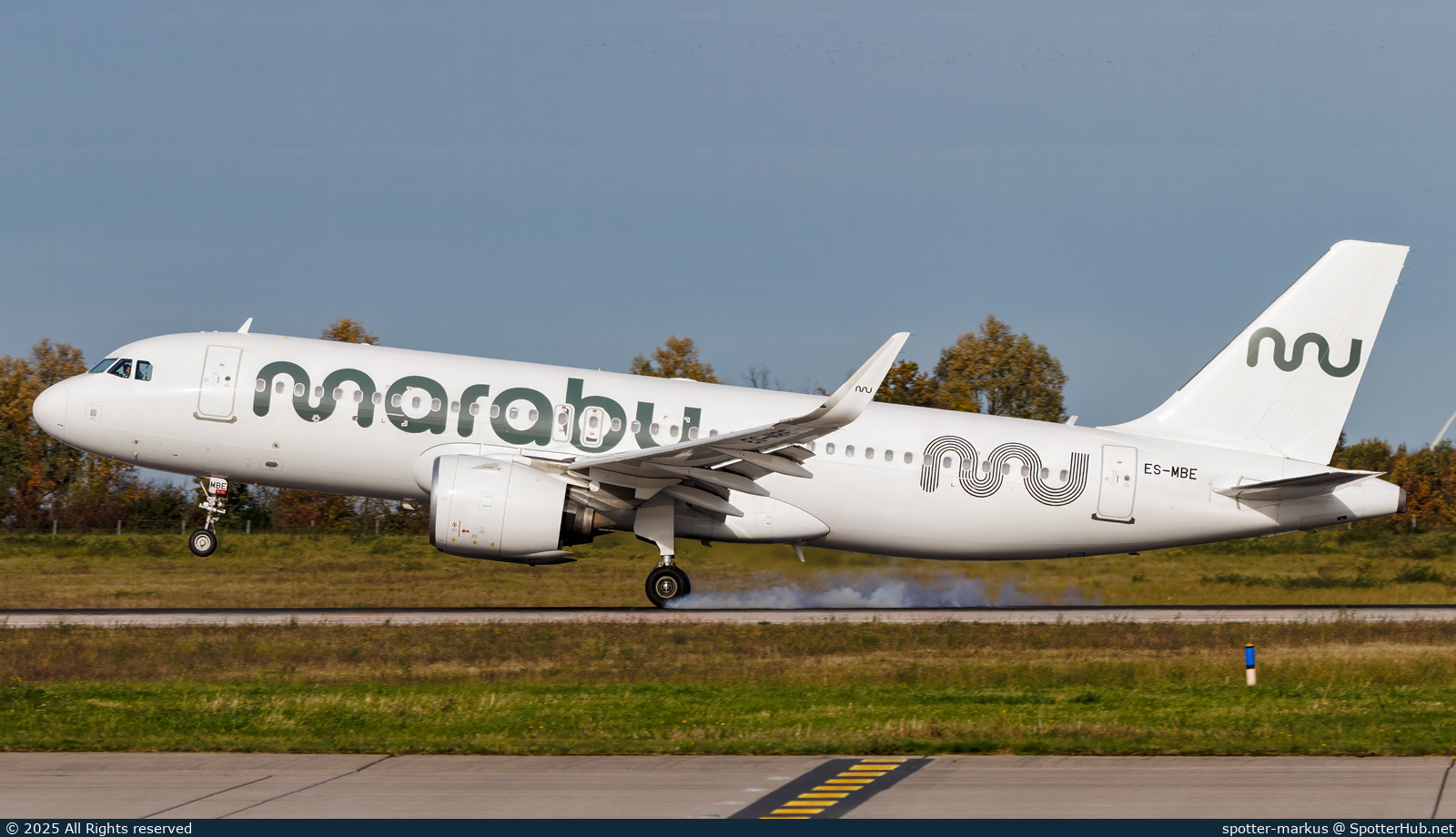 Photo of ES-MBE - Airbus A320-271N operated by Marabu Airlines