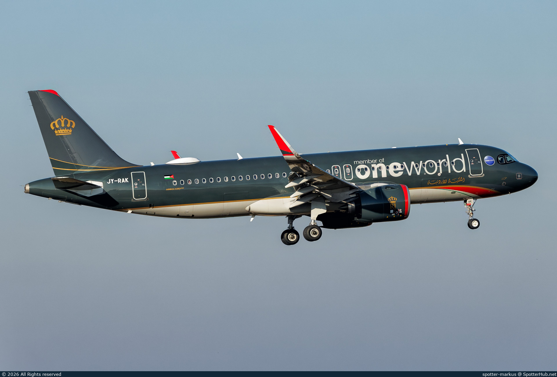 Photo of JY-RAK - Airbus A320-271N operated by Royal Jordanian Airlines