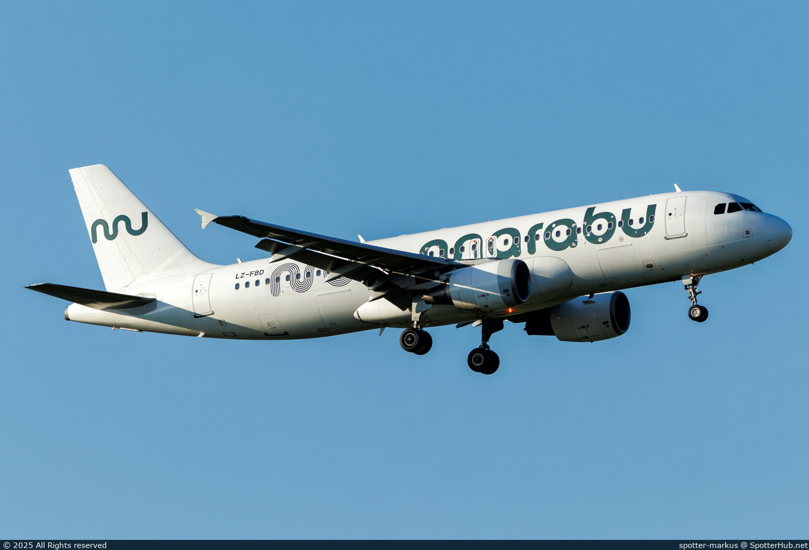 Photo of LZ-FBD - Airbus A320-214 operated by Marabu Airlines (opb Bul Air)