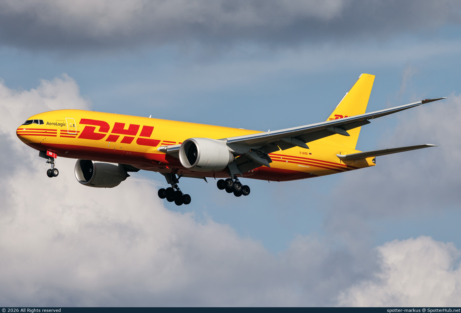 Photo of D-AERB - Boeing 777-F operated by AeroLogic
