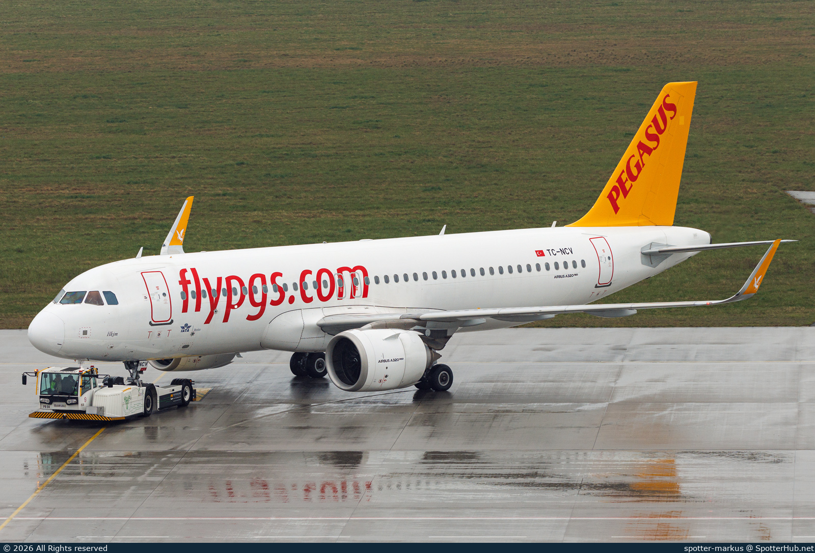 Photo of TC-NCV - Airbus A320-251N operated by Pegasus Airlines
