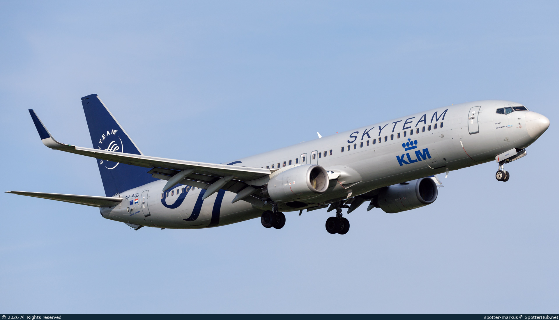 Photo of PH-BXO - Boeing 737-9K2 operated by KLM Royal Dutch Airlines