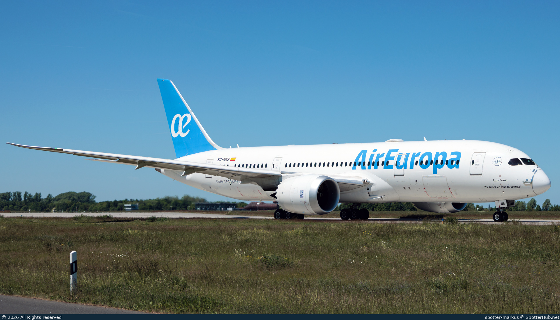 Photo of EC-MNS - Boeing 787-8 Dreamliner operated by Air Europa