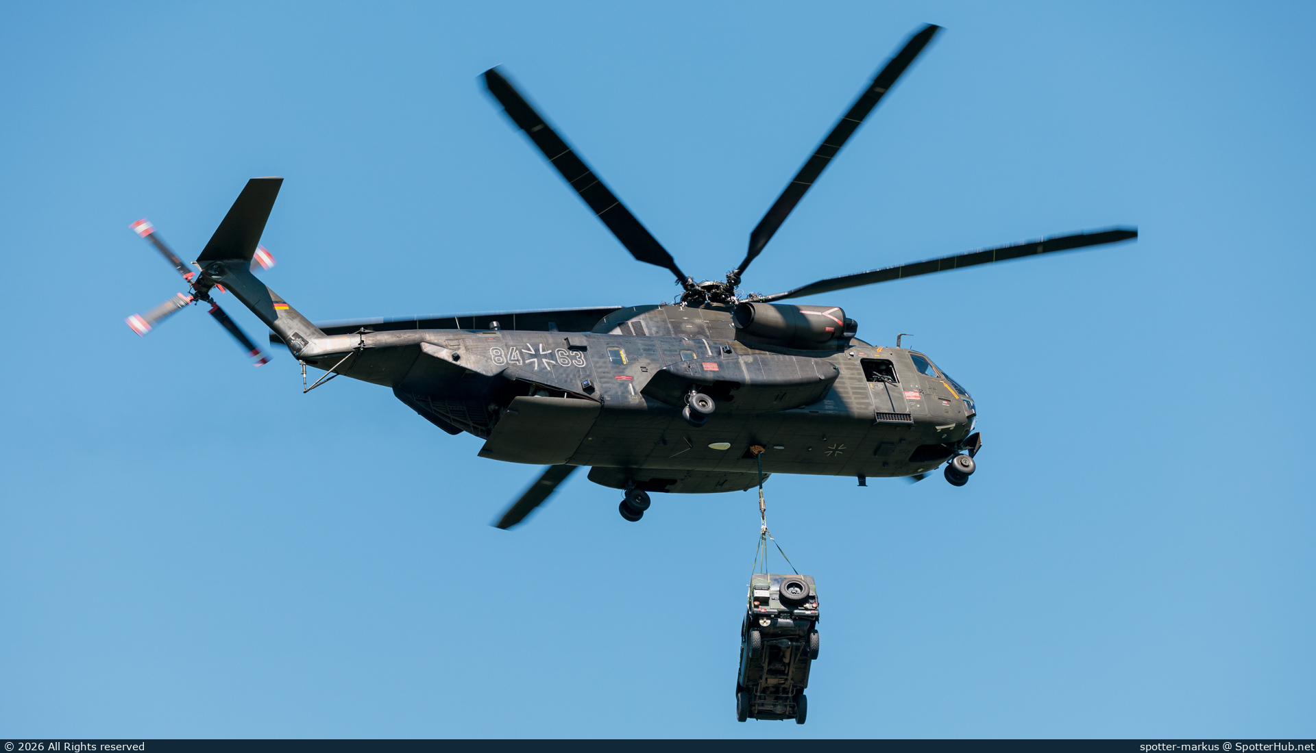 Photo of 84+63 - Sikorsky CH-53GA operated by German Air Force