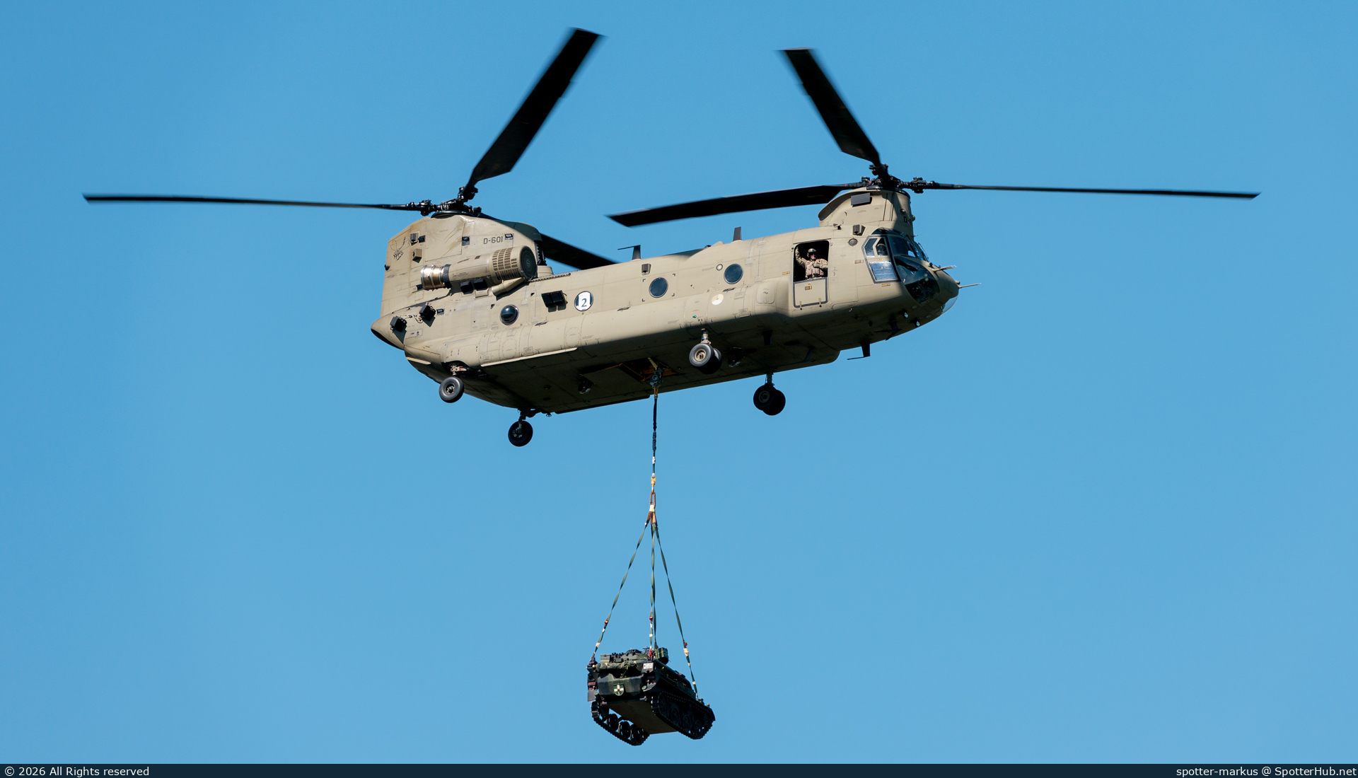 Photo of D-601 - Boeing Vertol CH-47F Chinook operated by Royal Netherlands Air Force