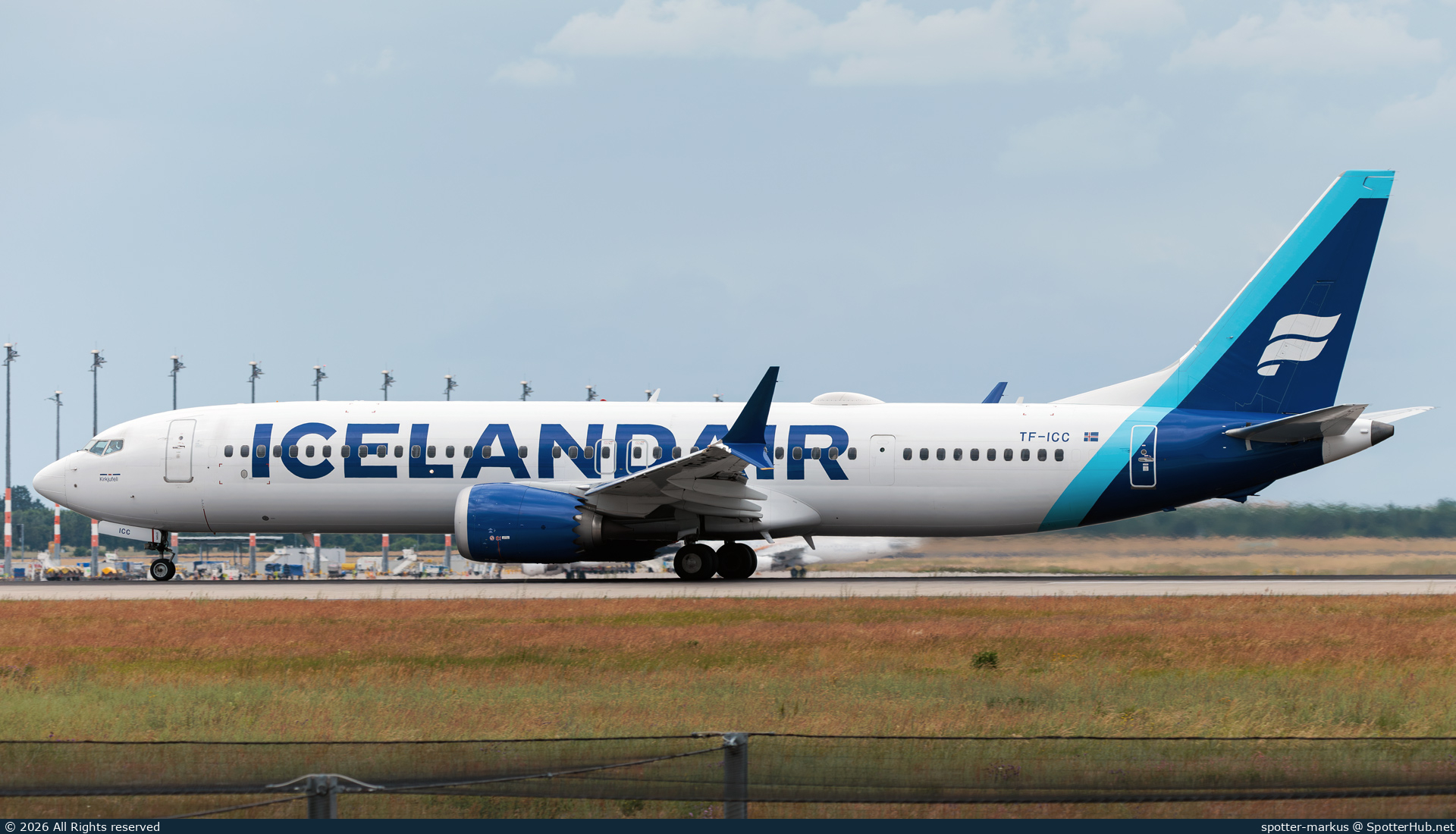 Photo of TF-ICC - Boeing 737 MAX 9 operated by Icelandair