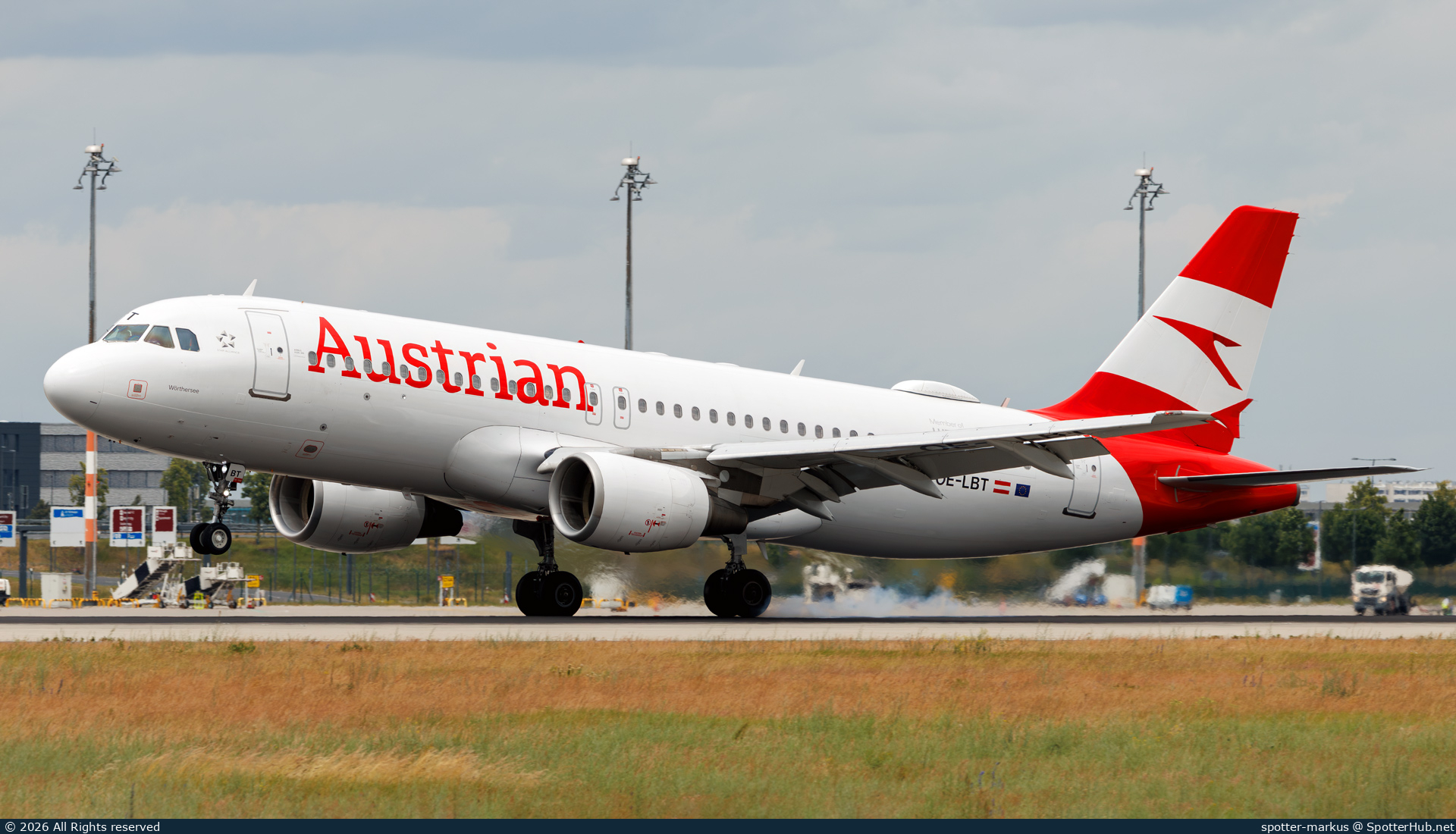 Photo of OE-LBT - Airbus A320-214 operated by Austrian Airlines