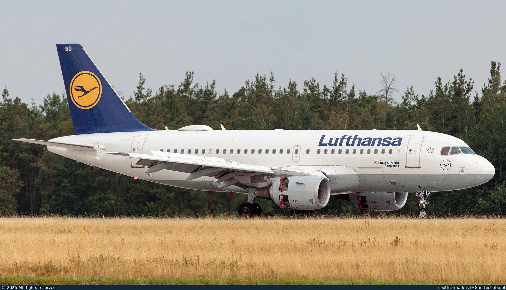Photo of D-AIBD - Airbus A319-112 operated by Lufthansa