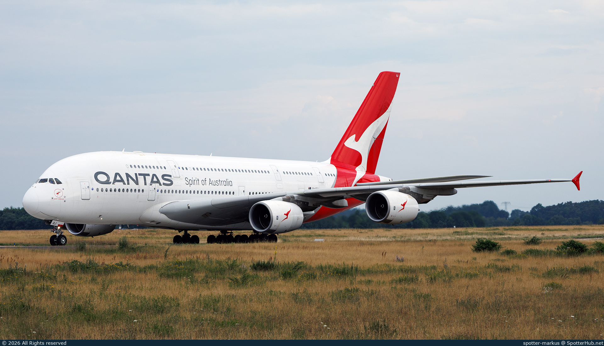 Photo of VH-OQJ - Airbus A380-842 operated by Qantas