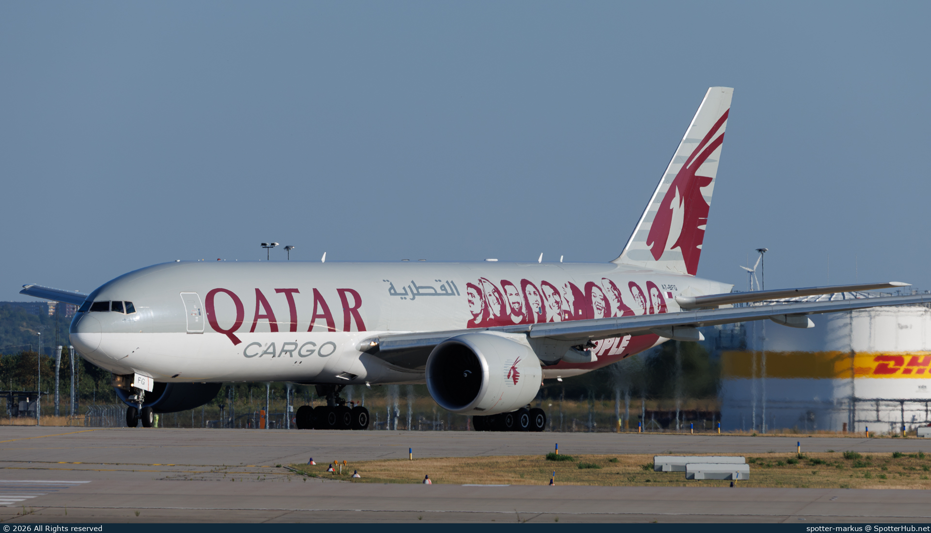 Photo of A7-BFG - Boeing 777-FDZ operated by Qatar Airways Cargo