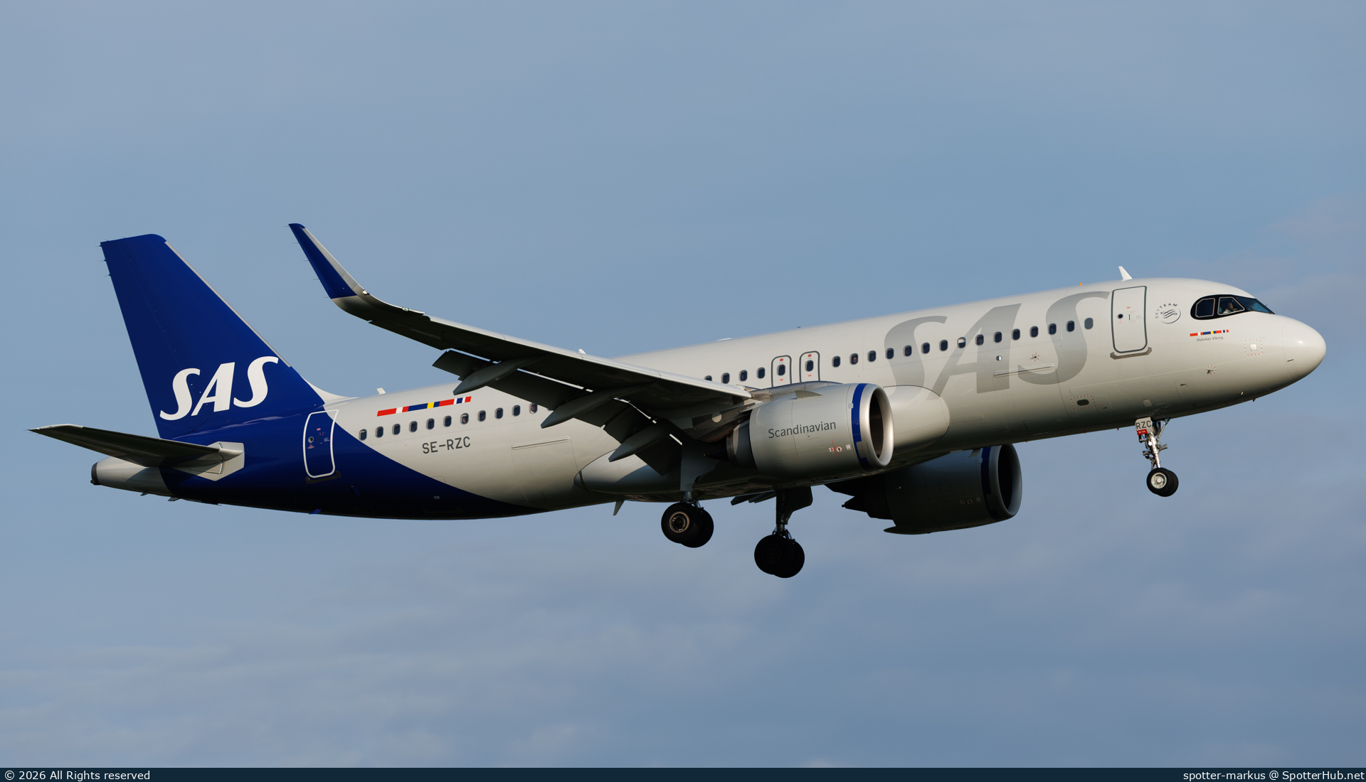 Photo of SE-RZC - Airbus A320-251N operated by SAS Scandinavian Airlines