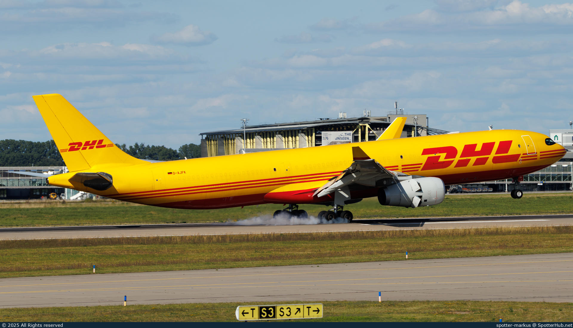 Photo of D-AJFK - Airbus A330-343(P2F) operated by European Air Transport