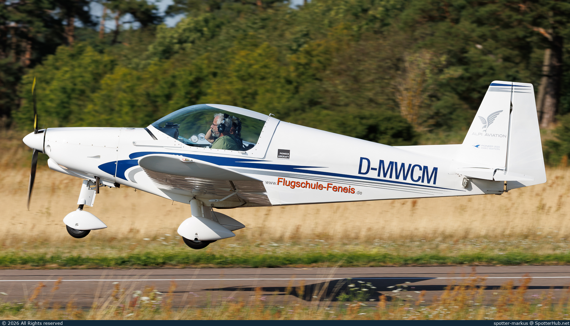 Photo of D-MWCM - Alpi Pioneer 200 Standard operated by Flugschule Feneis